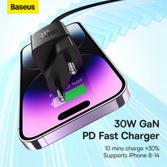 Baseus Cube Pro USB-C Fast Charger 30W-CCXF000301