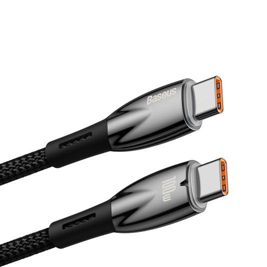 Baseus Glimmer Series Fast Charging Data Cable Type-C to Type-C 100W