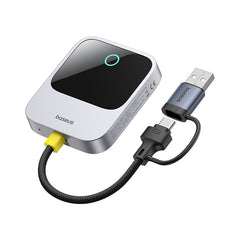 Baseus SafeJourney Series Car Audio Adapter Space Grey-C10745100813-00