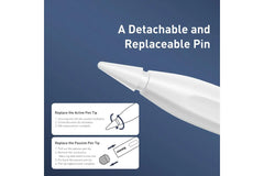 Baseus Smooth Writing Capacitive Stylus (Active Version)(White) ACSXB-B02