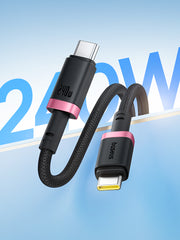 Baseus Dura Fast Charging Data Cable USB-C to USB-C 240W 1m Red Black-P10377803U03-01