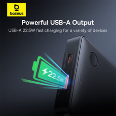 OS-Baseus Airpow Lite Power Bank 10000mAh 22.5W Dual-Cable