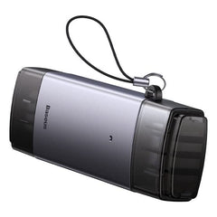 Baseus Lite Series USB-A + Type-C to TF Memory Card Reader Portable 2TB Large Capacity Card Reader Compatible with Phones Tablets Laptops WKQX060113