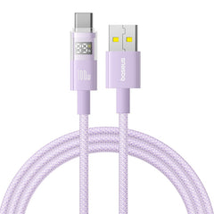 Baseus Display 2 Fast Charging Data Cable USB-A to USB-C 100W
