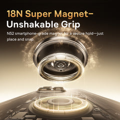 Baseus PrimeTrip C02 Magnetic Car Mount Suction Cup Version Cosmic Black-C0013100