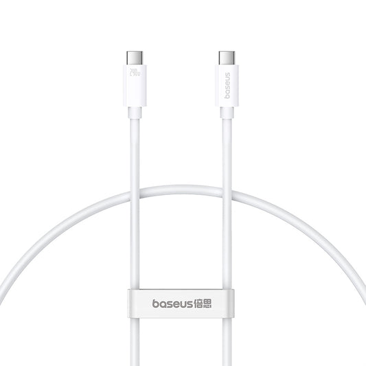 Baseus Superior Series 2 USB4 Full-Function Fast Charging Cable Type-C to Type-C 240W 1m Moon White-P10365200211-02