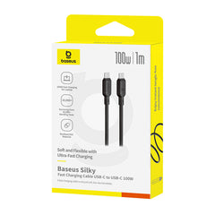 Baseus Silky Series Fast Charging Cable Type-C to Type-C 100W -P10377704313-00