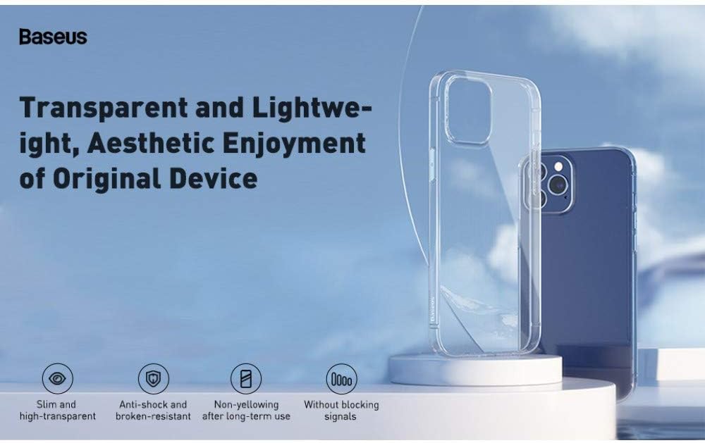 Baseus Simple Case For iP 12 Pro 6.1inch 2020 Transparent ARAPIPH61P-02