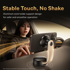 Baseus PrimeTrip C02 Magnetic Car Mount Suction Cup Version Cosmic Black-C0013100