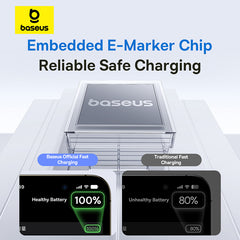 Baseus Display 2 Fast Charging Data Cable USB-C to USB-C 100W