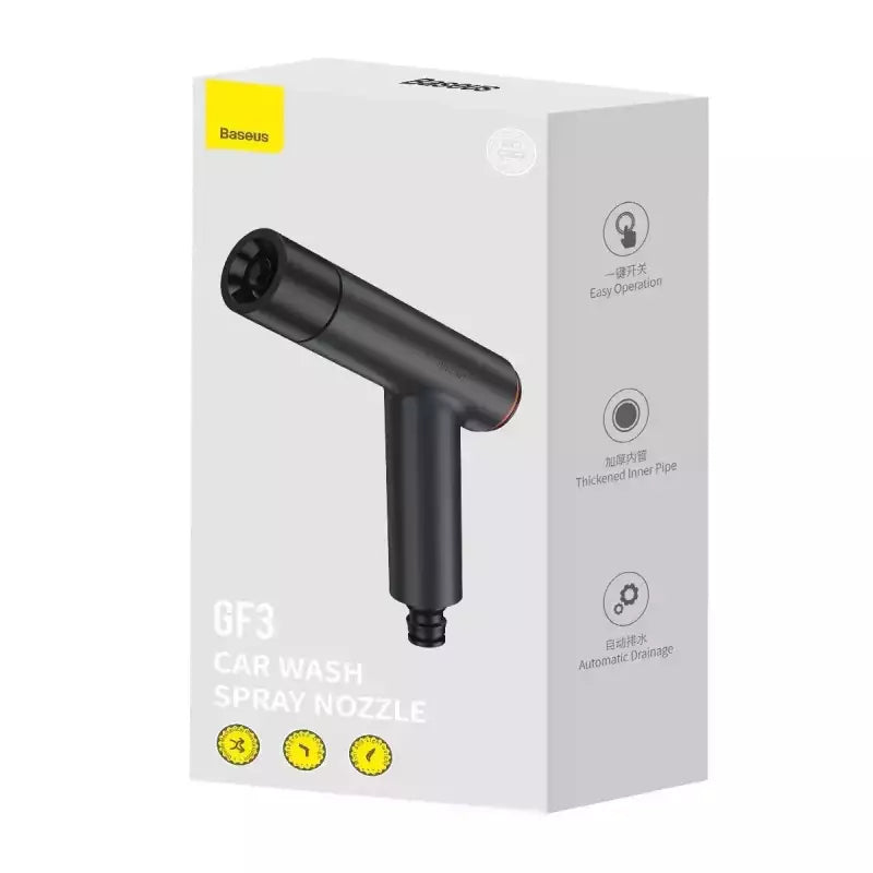 Baseus GF3 Car Wash Spray Nozzle | Garden sprinkler water gun nozzle CPGF020013