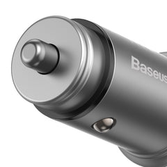 Baseus Circular metal A+C 30W PPS Car Charger Silver-CCALL-BS0S