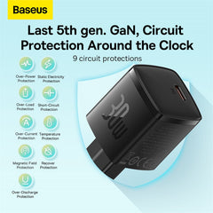 Baseus Cube Pro USB-C Fast Charger 30W-CCXF000301