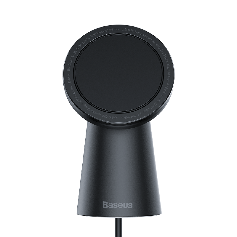 Baseus Simple Magnetic Stand Wireless Charger Black (CCJJ000001)