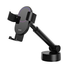 Baseus Simplism gravity car mount holder with suction base Black-SUYL-JY01