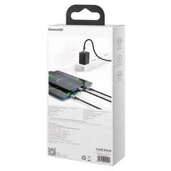Cable Baseus Rapid Series 3-in-1 cable USB-C For M+L+T 20W 1.5m-CAMLT-SC01