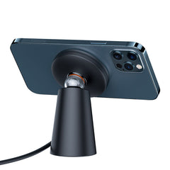 Baseus Simple Magnetic Stand Wireless Charger Black (CCJJ000001)
