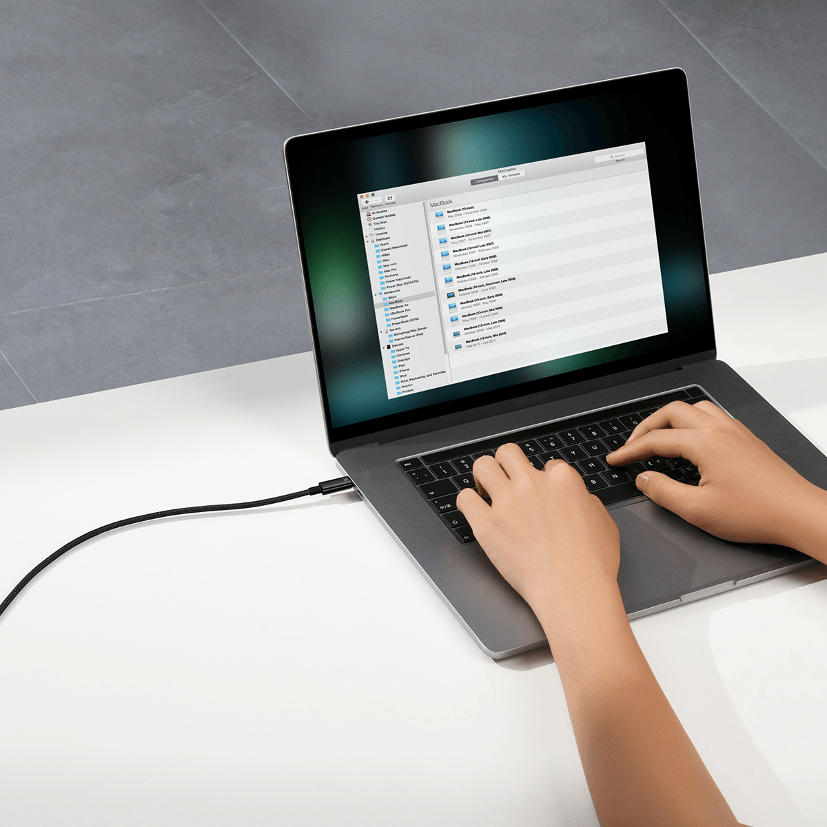 Baseus Tungsten Gold 240W 1m USB-C to USB-C cable (black).