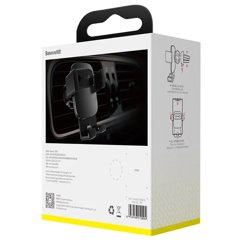 Baseus Car Mount Cube Gravity Vehicle-mounted Holder Black (SUYL-FK01)