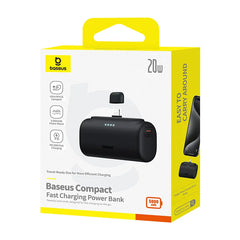 Baseus Compact Fast Charging Power Bank IP Edition 5000mAh 20W Cluster Black