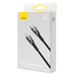 Baseus Glimmer Series Fast Charging Data Cable Type-C to Lightning iP 20W - CADH000001