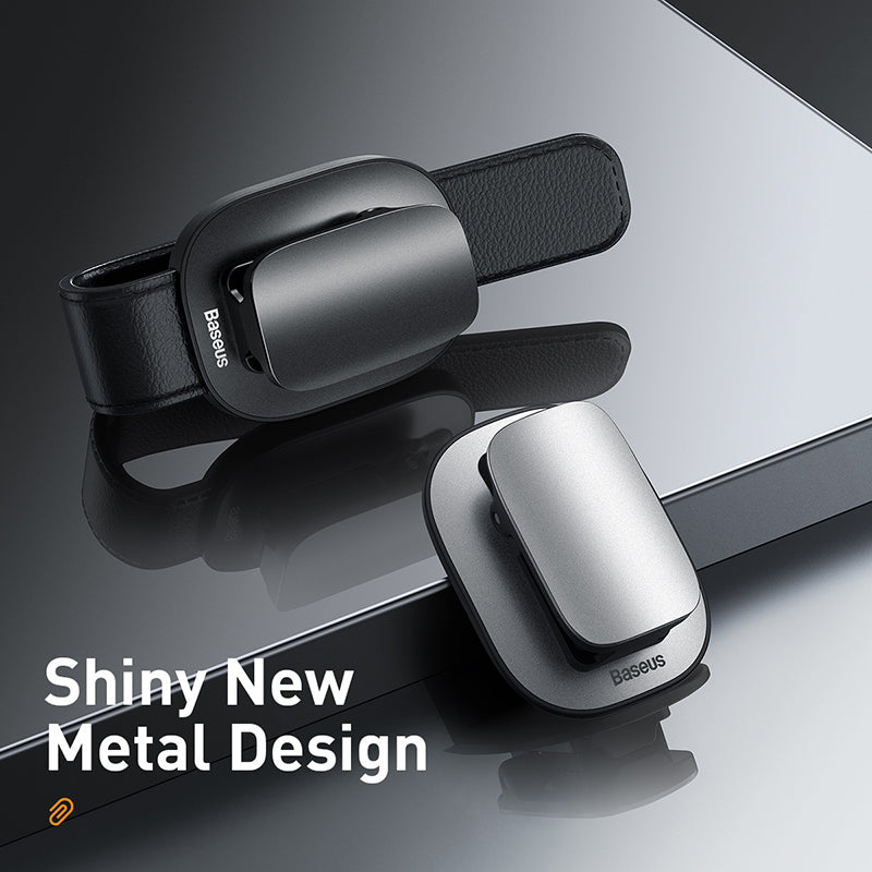 Baseus Platinum Vehicle Eyewear Clip Sunglasses Holder For Car Clamp Type ACYJN-B01