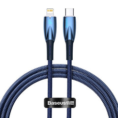 Baseus Glimmer Series Fast Charging Data Cable Type-C to Lightning iP 20W - CADH000001