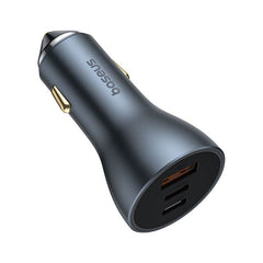 Baseus Golden Contactor Pro GaN Fast Charging Car Charger 65W 2C+U- C00035202841-00