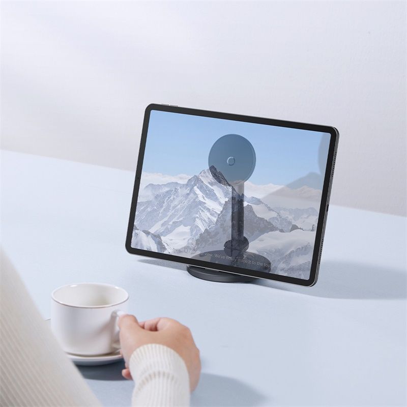 Holder Baseus Magnetic Desktop Phone Stand MagPro (black) B10564100121-00