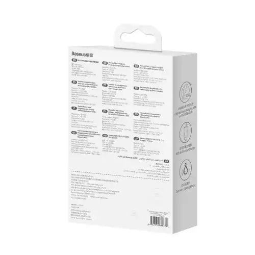 Baseus Car Charger MagSafe 15W holder for Air vent Type C 25W White SUCX040102