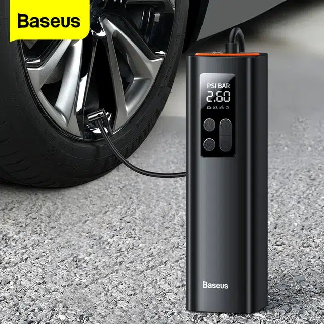 Baseus Mini Car Air Compressor Cigarette Lighter Socket Black (CRCQ000001)