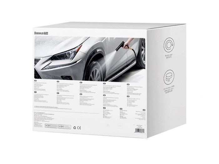 Baseus GF5 Car Wash Spray Nozzle Black 15m Water Pipe CPGF000101