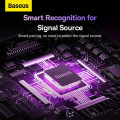 Baseus AirJoy Series 2-in-1 Bidirectional HDMI Switch - Cluster Black-B01331105111-00