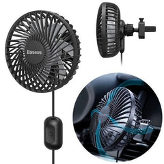 Baseus Departure Vehicle Fan (Air Outlet Type) (CXQC-A03) (black)