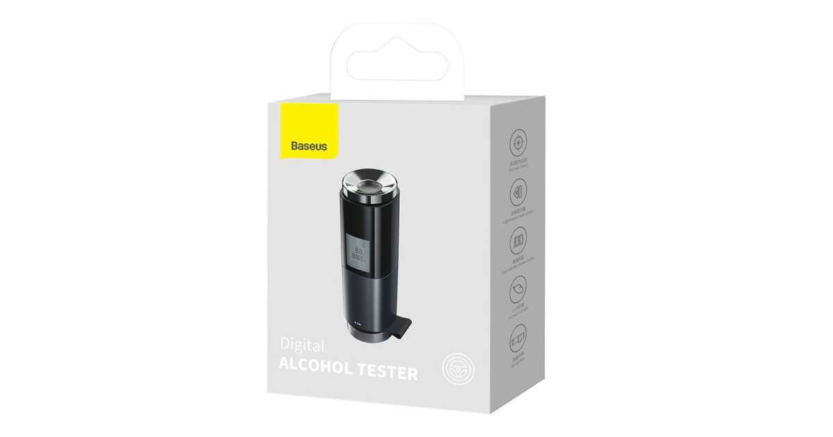 Baseus Alcohol Tester Electronic Breathalyzer with Digital Display CRCX-01