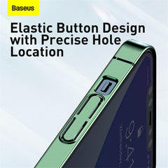 Baseus Glitter Phone Case for iPhone 12 Pro Max 6.7inch 2020 Green (WIAPIPH67N-DW06)