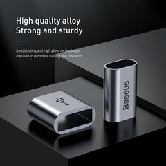 Baseus Simple Hw Quick Charge Charging Data Cable USB for Type-C 40W 23Cm (CATMBJ-BG1)