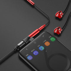 Baseus L41 Type-C To Type-C Female + 3.5 mm Female Audio Connector Splitter