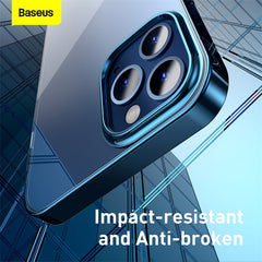 Baseus Glitter Phone Case for iPhone 12/12 Pro 6.1inch 2020 Blue (WIAPIPH61P-DW03)