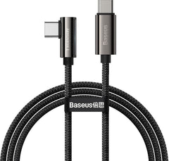 Baseus Legend Series Elbow Fast Charging Data Cable Type-C To Type-C 100W CATCS-01