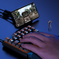 Baseus Gamo One-Handed Gaming Keyboard Black (GMGK01-01)
