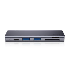 Baseus Harmonica 5 in 1Type-C USB Hub for Type-C Laptop Grey (CAHUB-K0G)