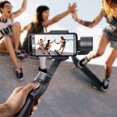 Baseus Control Smartphone Handheld Gimbal Stabilizer Grey (SUYT-0G)