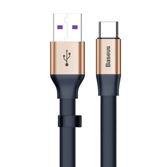 Baseus Simple Hw Quick Charge Charging Data Cable USB for Type-C 40W 23Cm (CATMBJ-BG1)