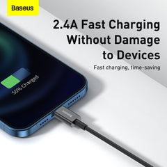 Baseus Superior Series Fast Charging Data Cable USB To iPhone 2.4A (CALYS-A01)