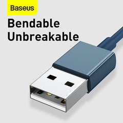 Baseus Superior Series Fast Charging Data Cable USB To M+L+C 3.5A 1.5M  (CAMLTYS-02)
