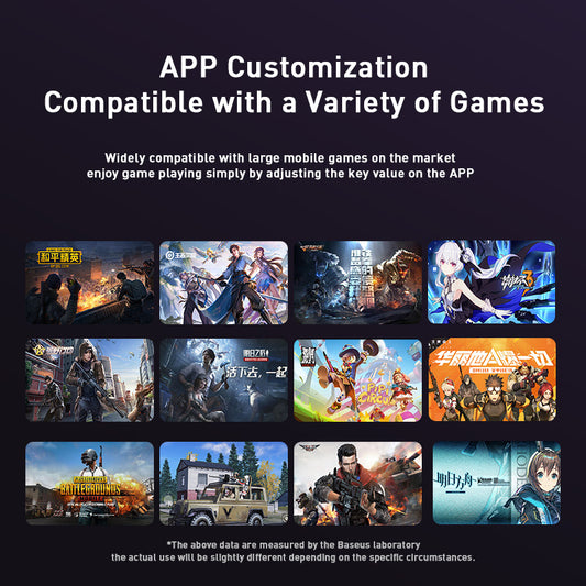 Baseus Gamomobile Game Adapter Ga01 Black (GMGA01-01)