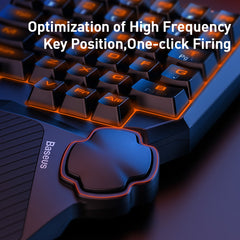 Baseus Gamo One-Handed Gaming Keyboard Black (GMGK01-01)