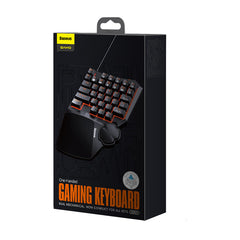 Baseus Gamo One-Handed Gaming Keyboard Black (GMGK01-01)