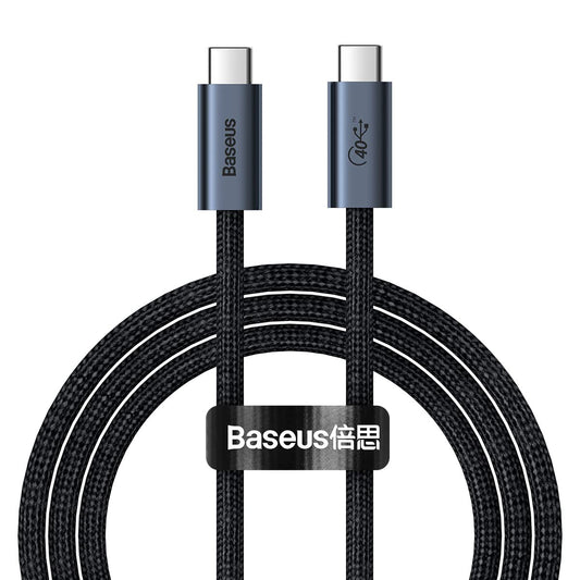 Baseus Flash Series USB4 C To C 100W 40Gbps 1M Tarnish (CASS010014)